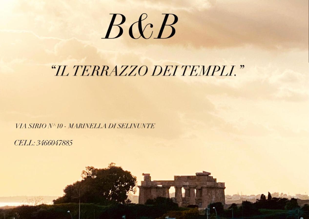 Bed and Breakfast Il Terrazzo Dei Templi à Marinella di Selinunte Extérieur photo